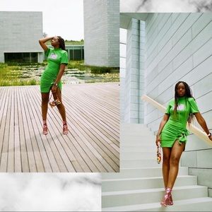 Hanifa Alex Mini dress